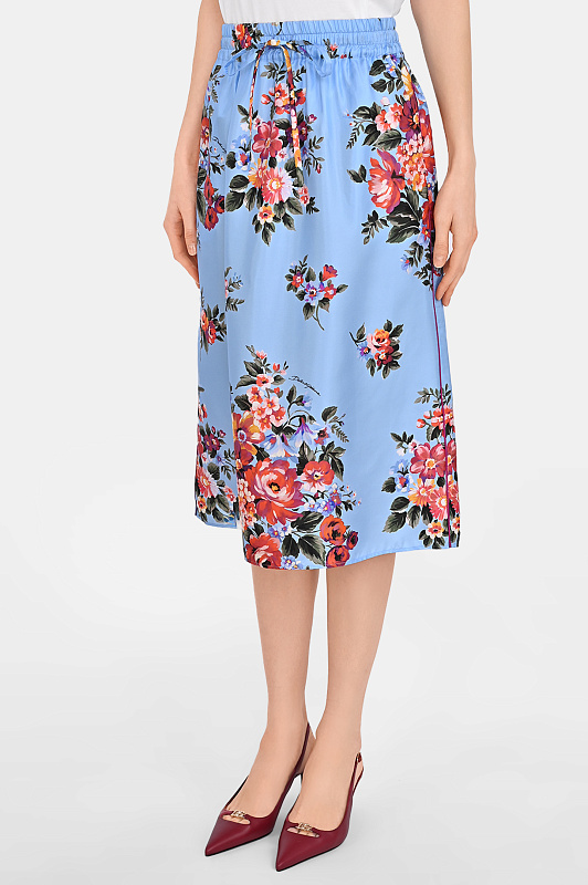 Юбка DOLCE & GABBANA  Голубой Женский F4DCGTIS11I HC5ZO
