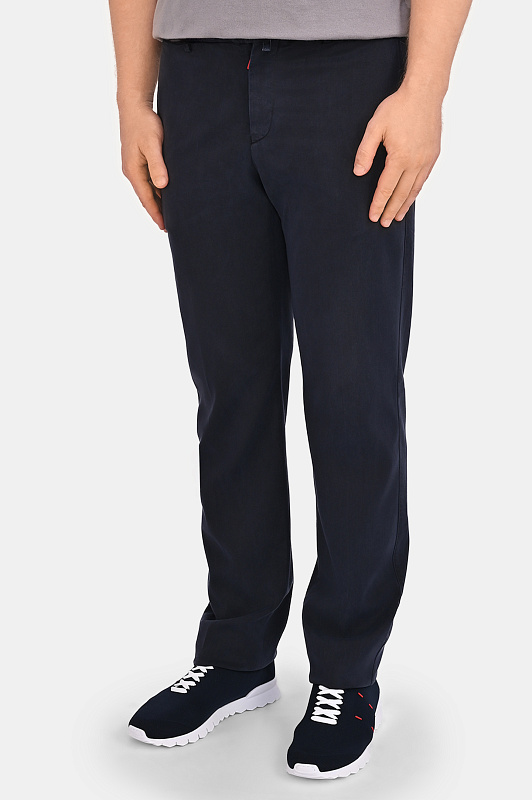 Брюки KITON Темно-синий Мужской UFPP79RK0606H