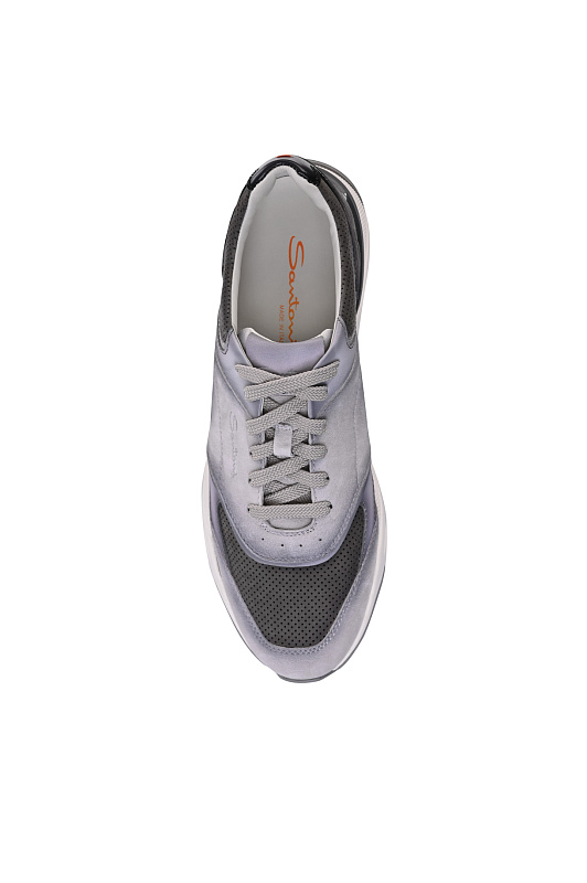 Кроссовки SANTONI Серый Мужской MBIG22112BGRGMEUG40 Кроссовки SANTONI Серый Мужской MBIG22112BGRGMEUG40