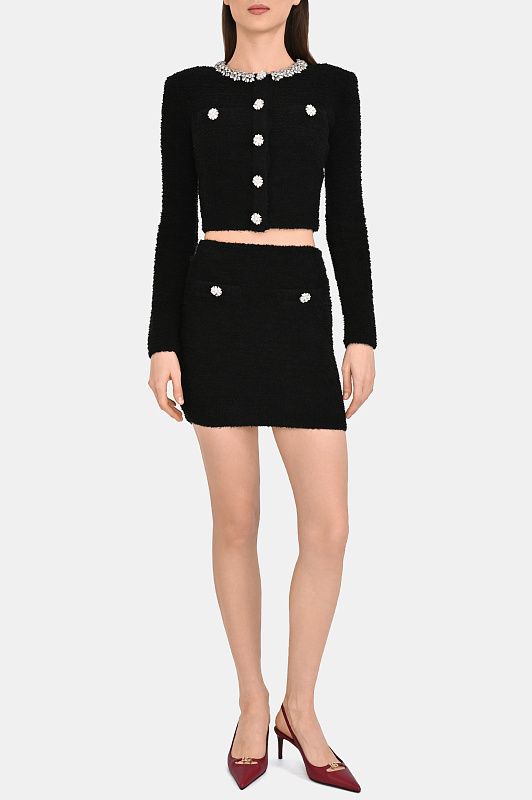 Кардиган SELF PORTRAIT  Черный Женский RS26220CB