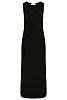 Ажурное платье макси SPORTMAX Черный