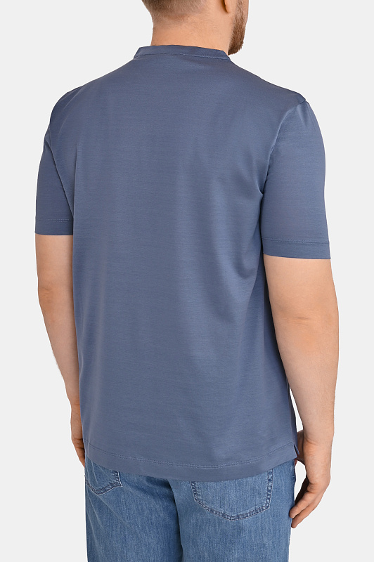Футболка CANALI Синий Мужской T0922MJ00002