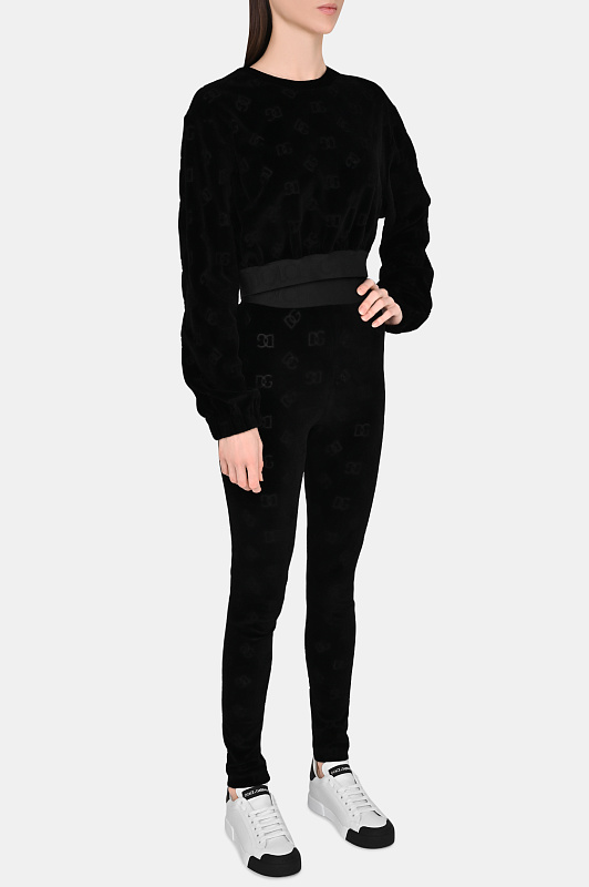 Свитер DOLCE & GABBANA  Черный Женский F9O83T FJ7DL