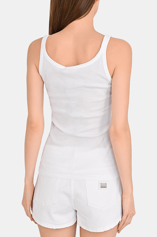 Топ DOLCE & GABBANA  Белый Женский F8K97Z GDDL0