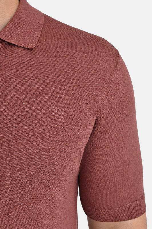 Поло CASTANGIA Бордовый Мужской DBPZ1-S26