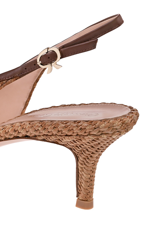 Босоножки GIANVITO ROSSI Бежевый Женский G95509.55RIC.MBNCUCU