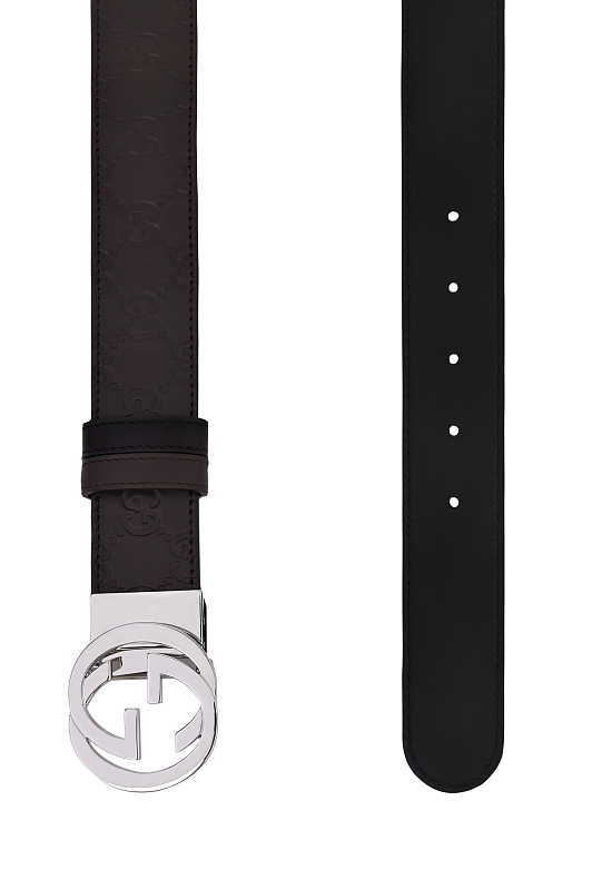 Ремень GUCCI Коричневый Мужской 473030 CWCWN