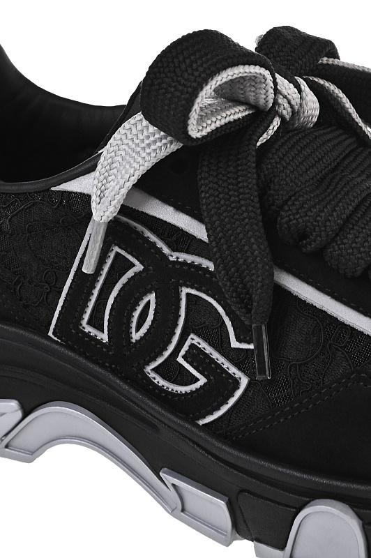 Кроссовки DOLCE & GABBANA  Черный Женский CK2417 AO189