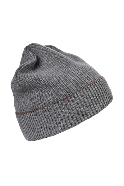 Трикотажная шапка с отворотом CANALI Трикотажная шапка с отворотом CANALI