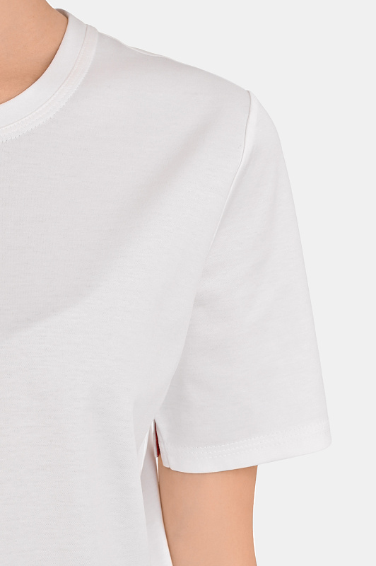 Футболка KITON Белый Женский D61449H08051