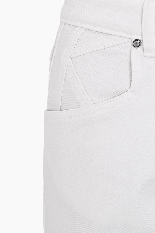Джинсы KITON Белый Женский DJ53102K0924H0