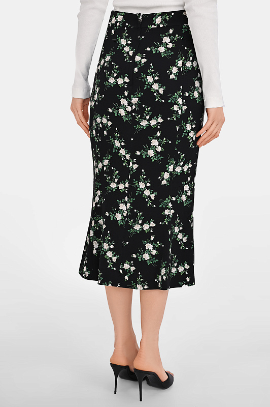 Юбка DOLCE & GABBANA  Черный Женский F4DDFTFSA88