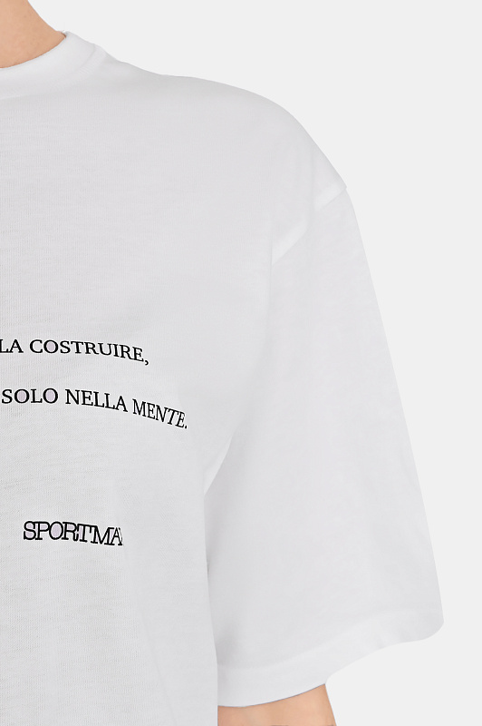 Футболка SPORTMAX Белый Женский SPDQUIETE 2612971015600