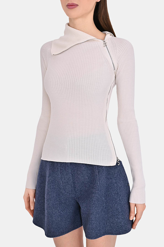 Свитер SPORTMAX Молочный Женский PINNA 2522366022600