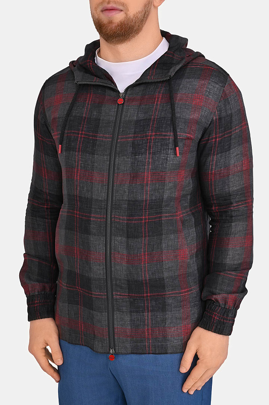 Куртка KITON Серый Мужской UMC010H096540 Куртка KITON Серый Мужской UMC010H096540