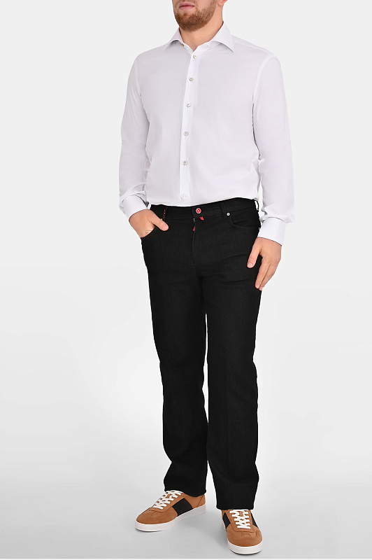 Рубашка KITON Белый Мужской UCCH0296001