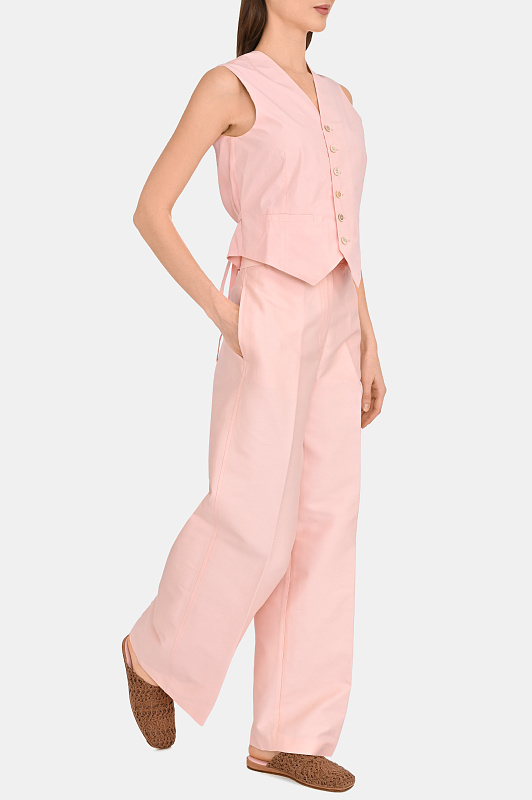 Брюки FABIANA FILIPPI  Розовый Женский PAD275F767D614