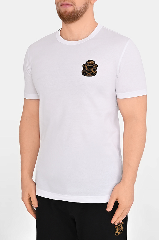 Футболка DOLCE & GABBANA  Белый Мужской G8PT1Z G7PZU