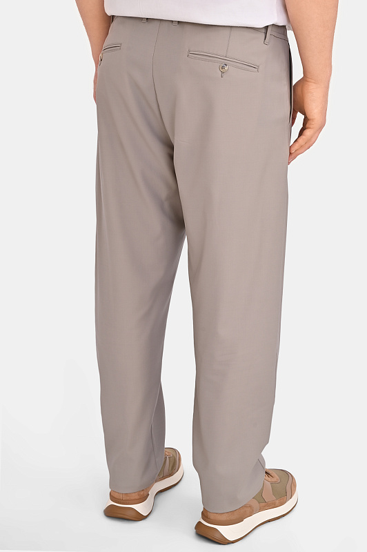 Брюки CANALI Светло-бежевый Мужской U91659AA05960