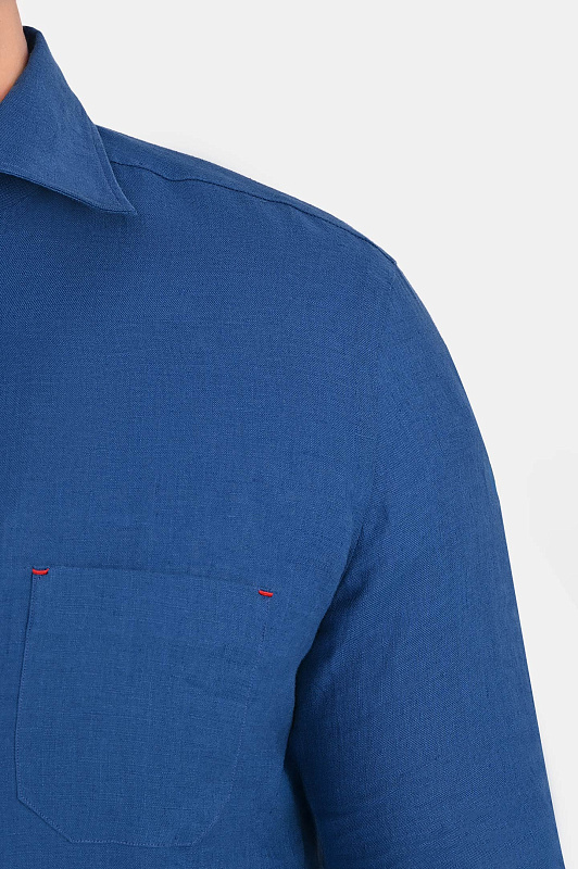 Рубашка KITON Синий Мужской UMCNERHH09690