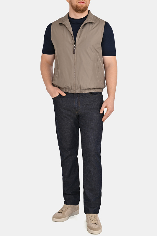 Джинсы CANALI Темно-синий Мужской 91719PD01349