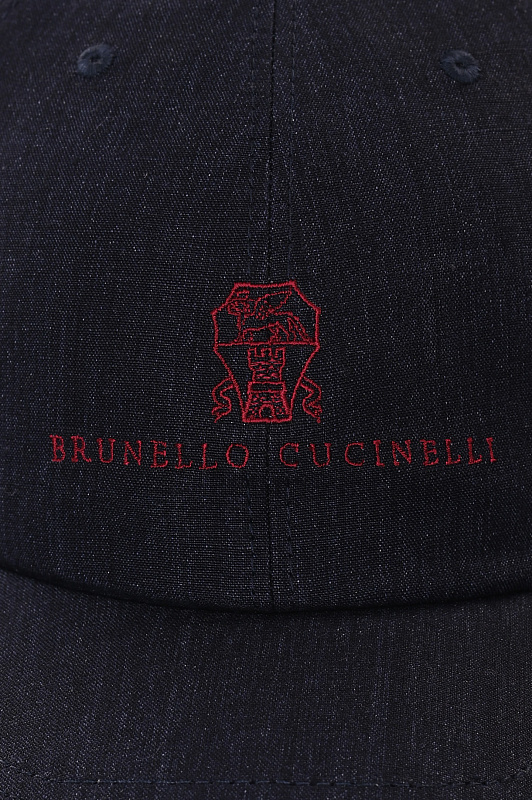 Кепка BRUNELLO  CUCINELLI Темно-синий Мужской MH2489850