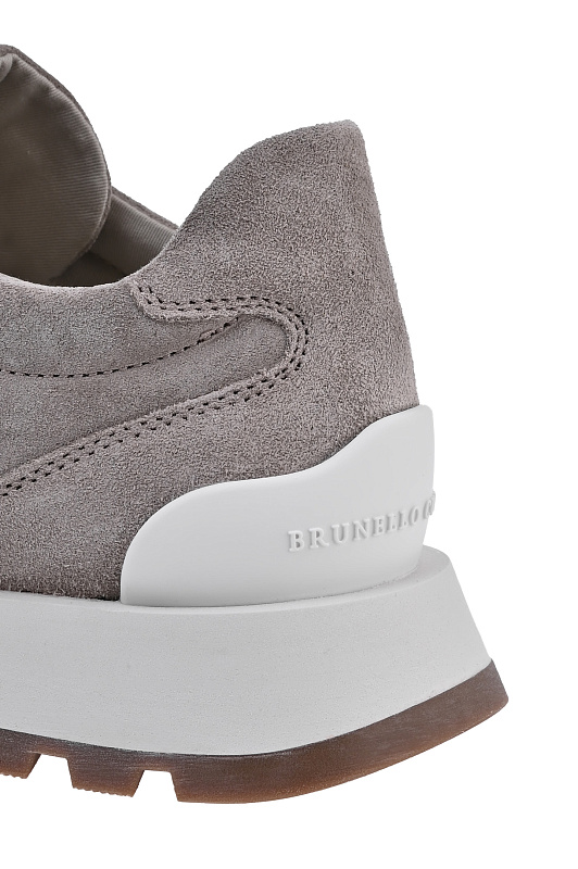 Кроссовки BRUNELLO  CUCINELLI Бежевый Женский MZSFGB1117