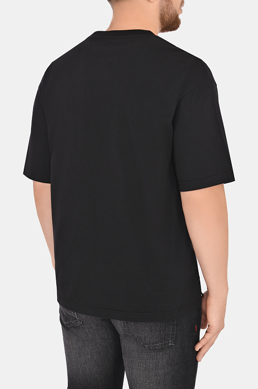 Футболка KITON Черный Мужской UMK03020