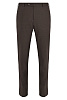 Брюки CANALI Темно-коричневый
