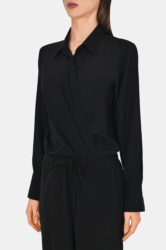 Боди SASHAVERSE Черный Женский BD001/SILK/1101