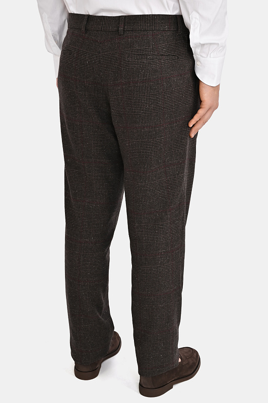 Костюм BRUNELLO  CUCINELLI Темно-коричневый Мужской MV464LDTH