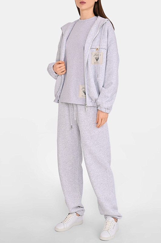 Блуза JACQUEMUS Серый Женский TSW00593AJ00045