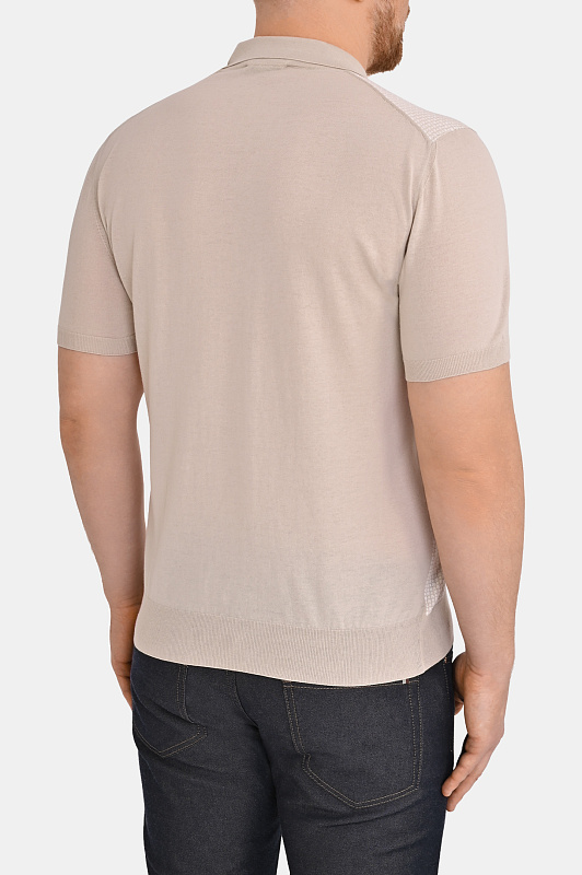 Поло MANDELLI Бежевый Мужской P26-1K024A-5703