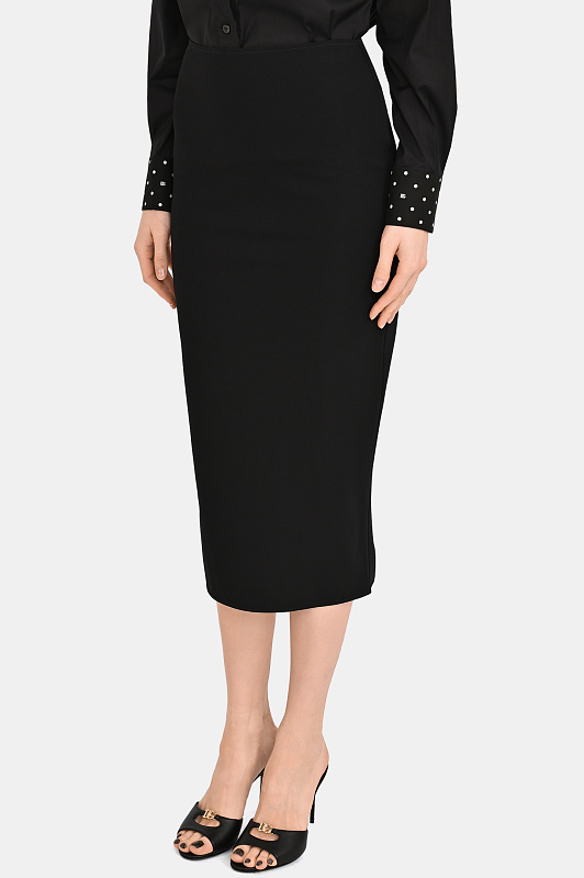 Юбка DOLCE & GABBANA  Черный Женский F4C8HT FUGO7