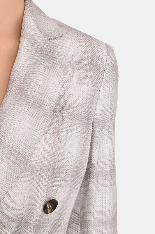 Жакет KITON Серый Женский D46523K0922G08004