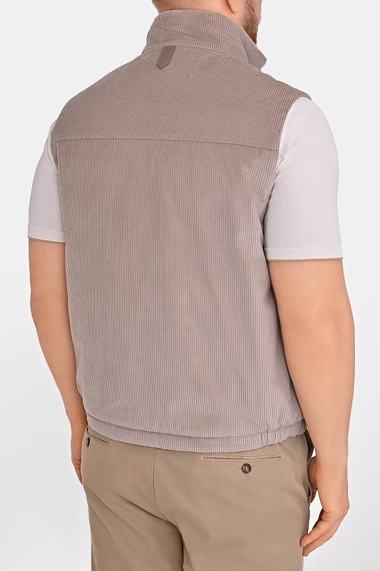 Жилет CANALI Светло-бежевый Мужской O41020 SG03041