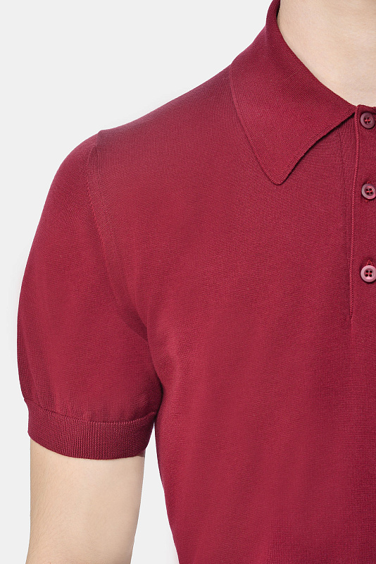 Поло PRADA  Бордовый Мужской UMA625 S 171