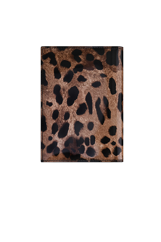 Обложка для паспорта DOLCE & GABBANA  Леопардовый Женский BI2215 AM568