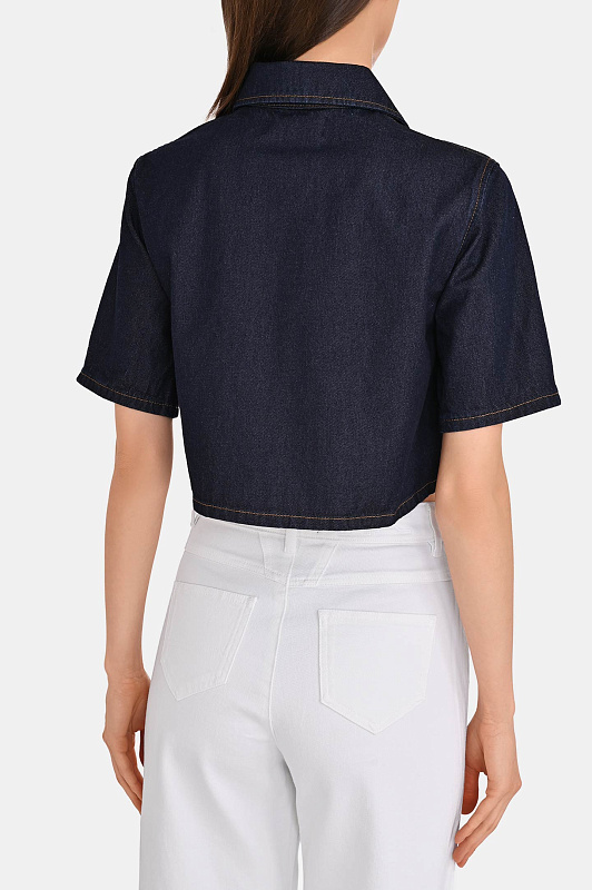 Блуза KITON Синий Женский DJ61401K0926H0 Блуза KITON Синий Женский DJ61401K0926H0