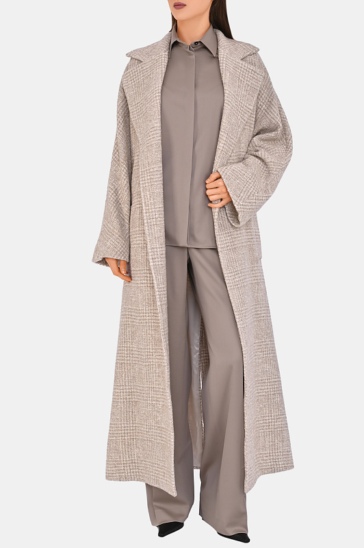 Пальто+пояс