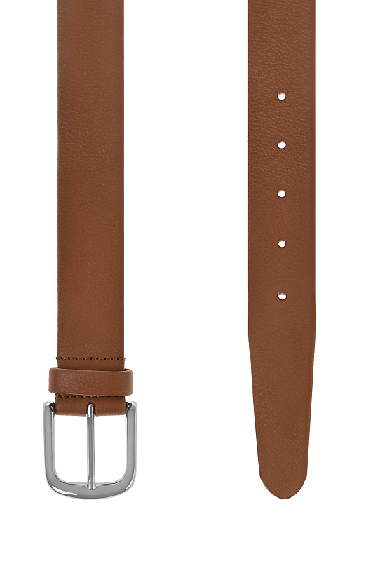 Ремень KITON Коричневый Мужской USCA001N013540