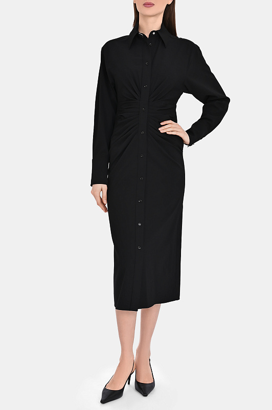 Платье SPORTMAX Черный Женский PIRANIA 2522226061600