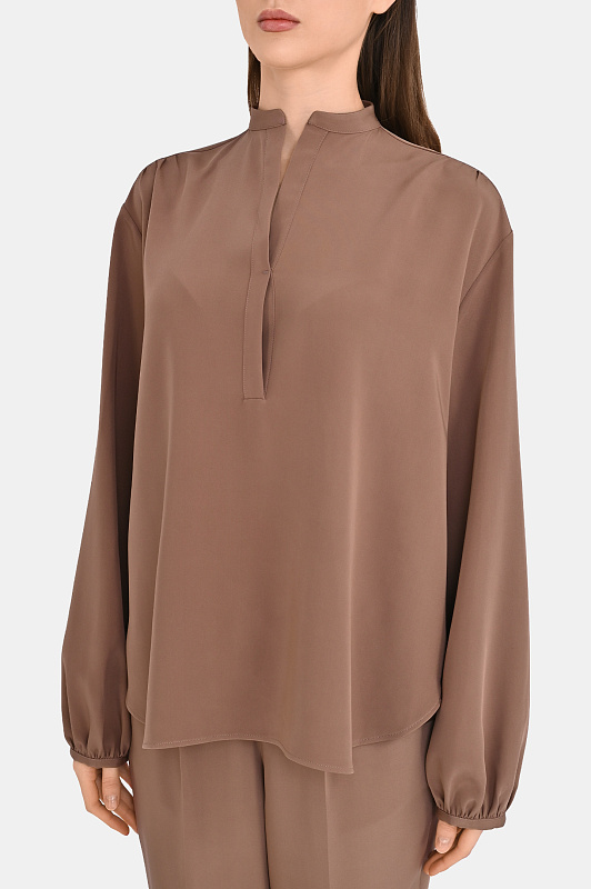 Блуза KITON Какао Женский D61422K0977A38004