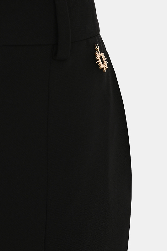 Брюки ZUHAIR MURAD  Черный Женский RTR26307 CRCA018 