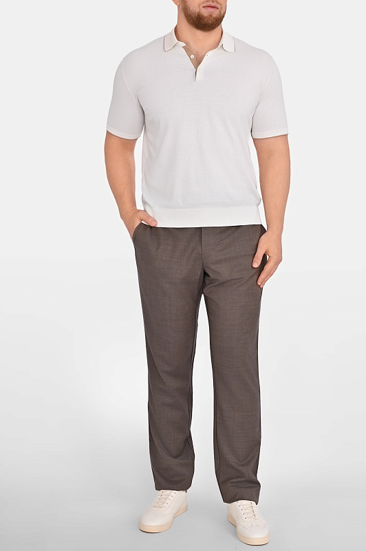 Поло CASTANGIA Молочный Мужской Q81.A649 HSW-S26