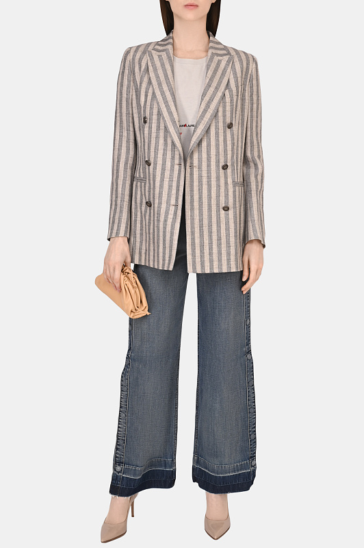 Джинсы RED VALENTINO Синий Женский XR3DD04V6B7