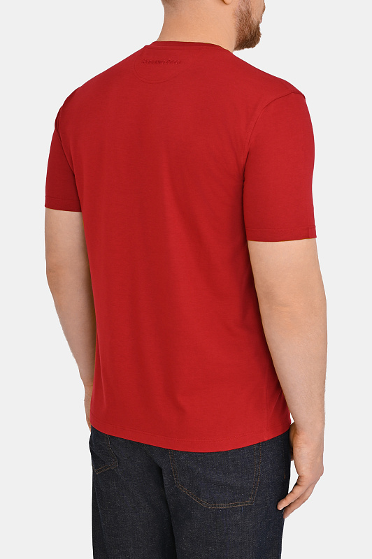 Футболка STEFANO RICCI Красный Мужской MNH6105090803