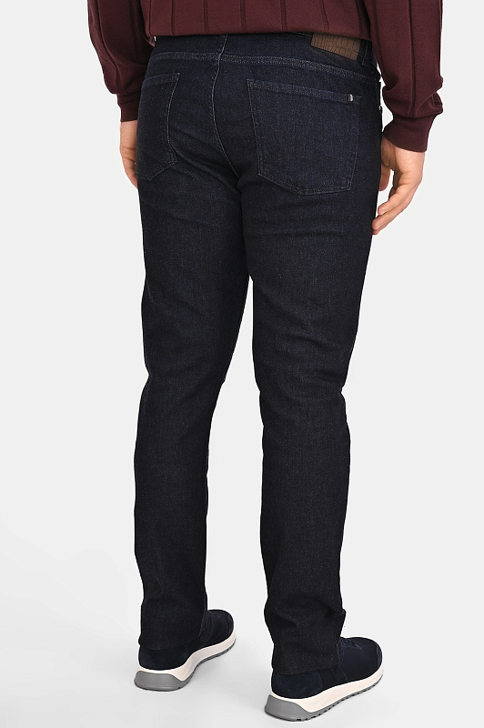 Джинсы slim CANALI Темно-синий Мужской PX01028 91719