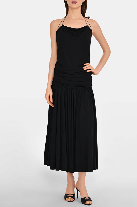 Платье JACQUEMUS Черный Женский DRW00792AJ00253