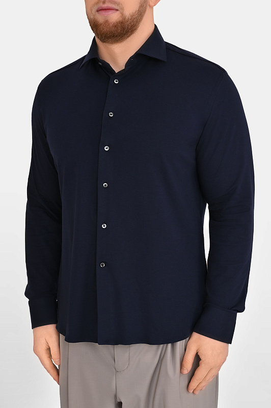 Рубашка CANALI Темно-синий Мужской CCLX0C3GD03733